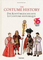 Couverture du livre « The costume history » de Auguste Racinet aux éditions Taschen