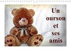 Couverture du livre « Un ourson et ses amis (Calendrier mural 2020 DIN A4 horizontal) ; Un merveilleux cadeau pour les petits et les grands qui aiment les oursons. (Calendrier mensuel, 14 Pages ) » de Jennifer Chrystal aux éditions Calvendo