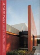 Couverture du livre « Sense of place - elements of california modernism » de Kovac Archi/ Webb M/ aux éditions Acc Art Books