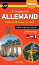 Couverture du livre « Dictionnaire poche Hachette langenscheidt ; bilingue allemand » de  aux éditions Hachette Education