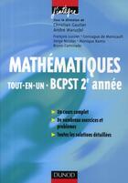 Couverture du livre « Mathématiques tout-en-un ; BCPST 2ème année » de Andre Warusfel et Christian Gautier aux éditions Dunod