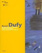 Couverture du livre « Raoul dufy- les peintures de la collection du centre pompidou - musee national d art moderne » de  aux éditions Reunion Des Musees Nationaux