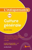 Couverture du livre « L'indispensable en culture generale » de Nicolle aux éditions Breal