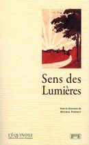 Couverture du livre « Sens des lumières » de Michel Porret aux éditions Georg Editeur