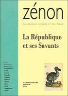 Couverture du livre « République et ses savants ; Zenon t.2 » de  aux éditions Romillat
