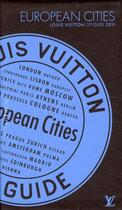 Couverture du livre « European cities ; coffret (édition 2011) » de Julien Guerrier et Pierre Leonforte aux éditions Louis Vuitton