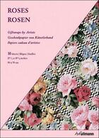 Couverture du livre « Roses ; papier cadeau d'artistes » de  aux éditions Ullmann