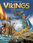 Couverture du livre « Les vikings Tome 1 : bienvenue en Neustrie » de Ceka et Francois Reynaud et Juan-Maria Cordoba aux éditions Varou