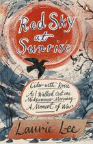 Couverture du livre « Red Sky At Sunrise » de Laurie Lee aux éditions Adult Pbs