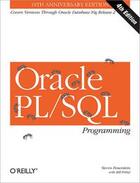 Couverture du livre « Oracle PL/SQL programming (4e édition) » de Steven Feuerstein aux éditions O Reilly