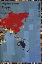 Couverture du livre « Alighiero e boetti mappa » de Luca Cerizza aux éditions Mit Press