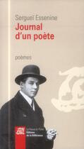 Couverture du livre « Journal d'un poète » de Serguei Essenine aux éditions La Difference