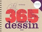 Couverture du livre « 365 jours de dessin » de Lise Herzog aux éditions Mango