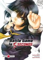 Couverture du livre « Battle game in 5 seconds T.4 » de Kashiwa Miyako et Saizo Harawata aux éditions Bamboo