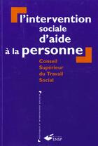 Couverture du livre « L intervention sociale d aide a la personne » de France aux éditions Ehesp