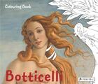 Couverture du livre « Colouring book botticelli » de Prestel aux éditions Prestel