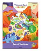 Couverture du livre « Mon aventure aimantee - les dinosaures » de  aux éditions Philippe Auzou