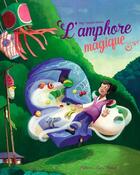 Couverture du livre « L'amphore magique » de Pog-Rattier Estelle aux éditions Les Minots