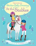 Couverture du livre « Sticker dolly ; dressing at the stables » de Lucy Bowman aux éditions Usborne