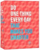 Couverture du livre « Do one thing every day that makes you smarter » de Robie Rogge aux éditions Random House Us