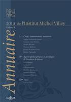 Couverture du livre « L'annuaire de l'institut Michel Villey t.5 » de  aux éditions Dalloz