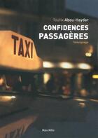 Couverture du livre « Confidences passagères » de Toufi Abou-Haydar aux éditions Max Milo