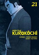 Couverture du livre « Inspecteur Kurokôchi T.21 » de Takashi Nagasaki et Kono Koji aux éditions Komikku