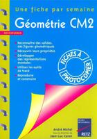 Couverture du livre « Geometrie cm2 eleve » de Michel Caron aux éditions Retz