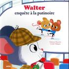 Couverture du livre « Walter enquête à la patinoire » de Fabienne Blanchut et Coralie Vallageas aux éditions Auzou