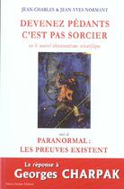 Couverture du livre « Devenez pedants c'est pas sorcier » de Normant aux éditions France Europe