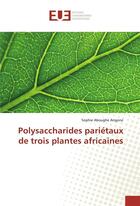 Couverture du livre « Polysaccharides parietaux de trois plantes africaines » de Aboughe Angone S. aux éditions Editions Universitaires Europeennes