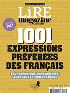 Couverture du livre « Hors-serie lire magazine litteraire - 1001 expressions preferees des francais - edition 2022 » de  aux éditions Lire Magazine