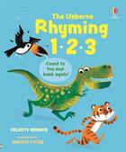 Couverture du livre « Rhyming 1, 2, 3 » de Felicity Brooks et Gareth Lucas aux éditions Usborne