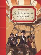 Couverture du livre « Le tour du monde en 80 jours » de Jules Verne et Dimitri Bielak aux éditions Fleurus