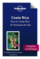 Couverture du livre « Costa Rica (6e édition) » de Yanagihara Wendy et Gregor Clark aux éditions Lonely Planet