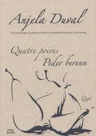 Couverture du livre « Quatre poires » de Anjela Duval et Paol Keineg aux éditions Coop Breizh