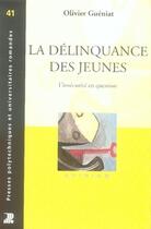 Couverture du livre « La délinquance des jeunes : L'insécurite en question » de Olivier Gueniat aux éditions Ppur