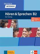 Couverture du livre « Deutsch intensiv : hören & sprechen B2 ; das training » de  aux éditions La Maison Des Langues