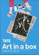 Couverture du livre « Art in a box (new edition) » de Richardson Sarah aux éditions Tate Gallery