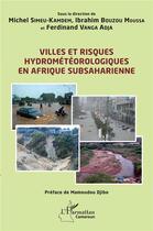 Couverture du livre « Villes et risques hydrométéorologiques en Afrique subsaharienne » de Michel Simeu-Kamdem et Ibrahim Bouzou Moussa et Ferdinand Vanga Adja aux éditions L'harmattan