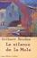 Couverture du livre « Le silence de la mule » de Gilbert Bordes aux éditions Robert Laffont