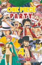 Couverture du livre « One Piece - party Tome 4 » de Eiichiro Oda et Ei Andoh aux éditions Glenat