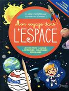 Couverture du livre « Mon voyage dans l'espace » de Maud Brougere aux éditions Grenouille