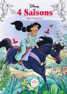 Couverture du livre « Art thérapie : 4 saisons : 100 coloriages » de Disney aux éditions Hachette Heroes