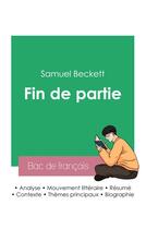 Couverture du livre « Réussir son Bac de français 2023 : Analyse de Fin de partie de Samuel Beckett » de Beckett aux éditions Bac De Francais