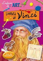 Couverture du livre « L'enfance de l'art ; Léonard de Vinci » de  aux éditions Piccolia
