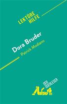 Couverture du livre « Dora Bruder : von Patrick Modiano » de Yolanda Fernandez Romero aux éditions Derquerleser.de
