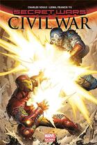 Couverture du livre « Secret wars ; civil war » de Leinil Francis Yu et Charles Soule aux éditions Panini
