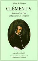 Couverture du livre « Clement v » de De Bercegol aux éditions Dossiers D'aquitaine