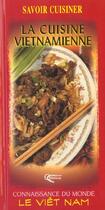 Couverture du livre « La cuisine vietnamienne » de  aux éditions Orphie